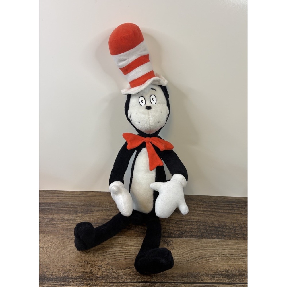 Dr. Seuss Cat in the Hat 21" Poseable Plush Exclusive Movie Merchandise